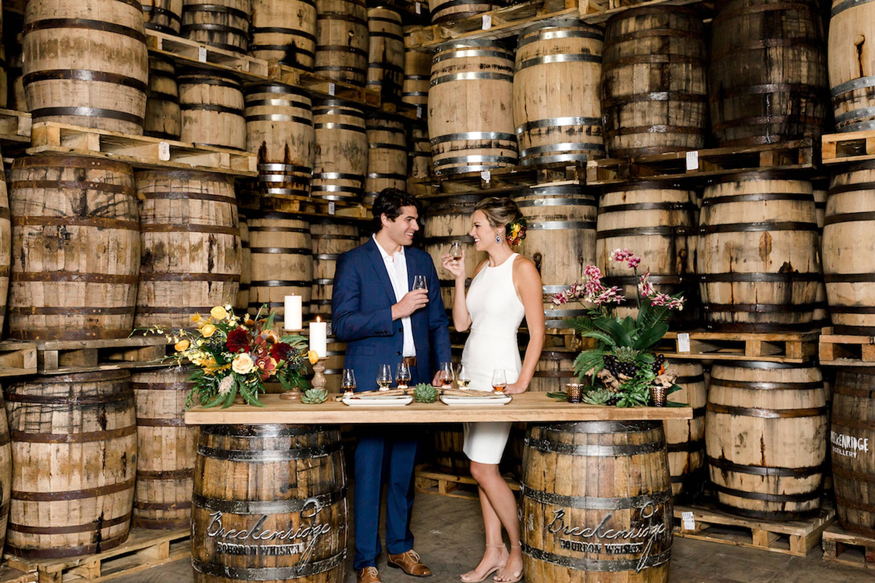 Breckenridge Distillery Couple Date Liquor Tasting Wallpaper