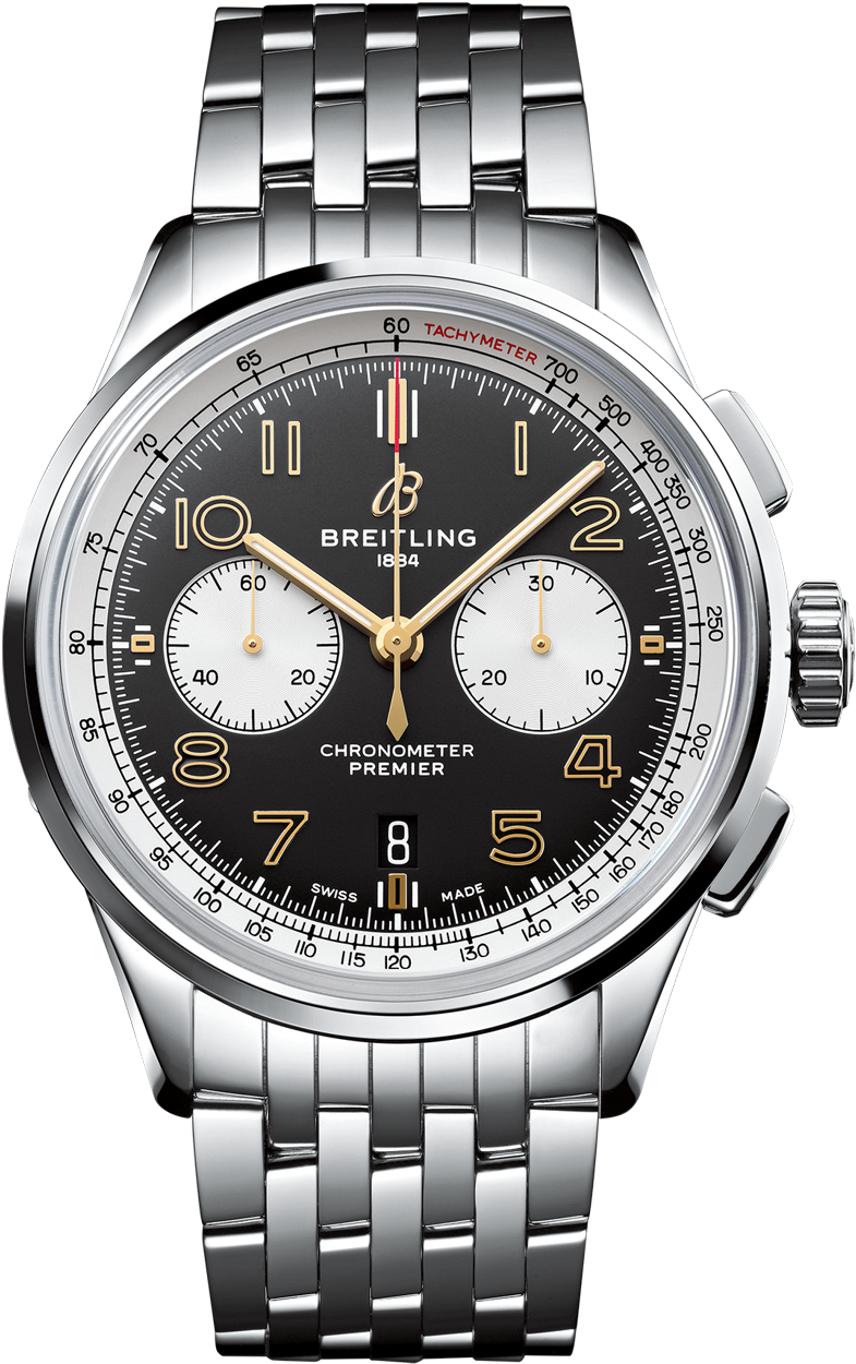 Breitling Chronometer Premier Watch PNG