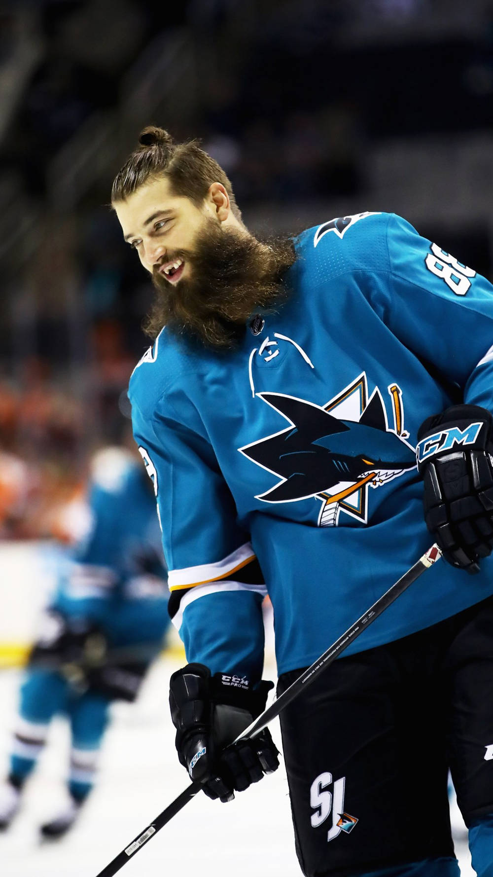 Brent Burns, the San Jose Sharks workout warrior, is always moving - The  Athletic