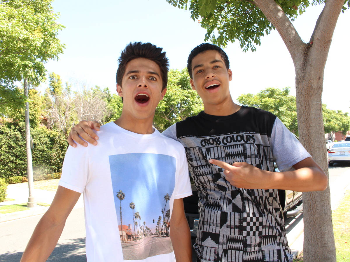Brent Rivera And Marcus Scribner Wallpaper