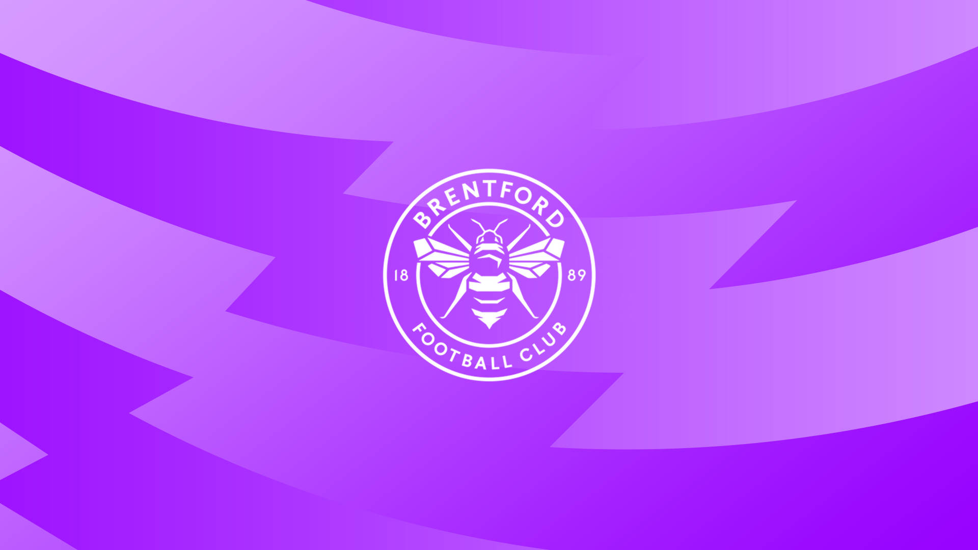 Brentford FC White And Violet Wallpaper