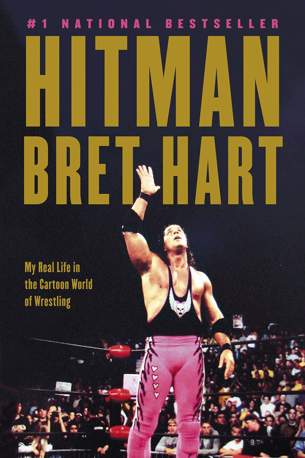 Bret Hart Hitman Book Cover Wallpaper
