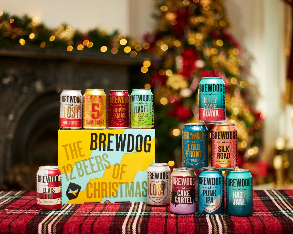 Brewdog 12 Beers Of Christmas Wallpaper