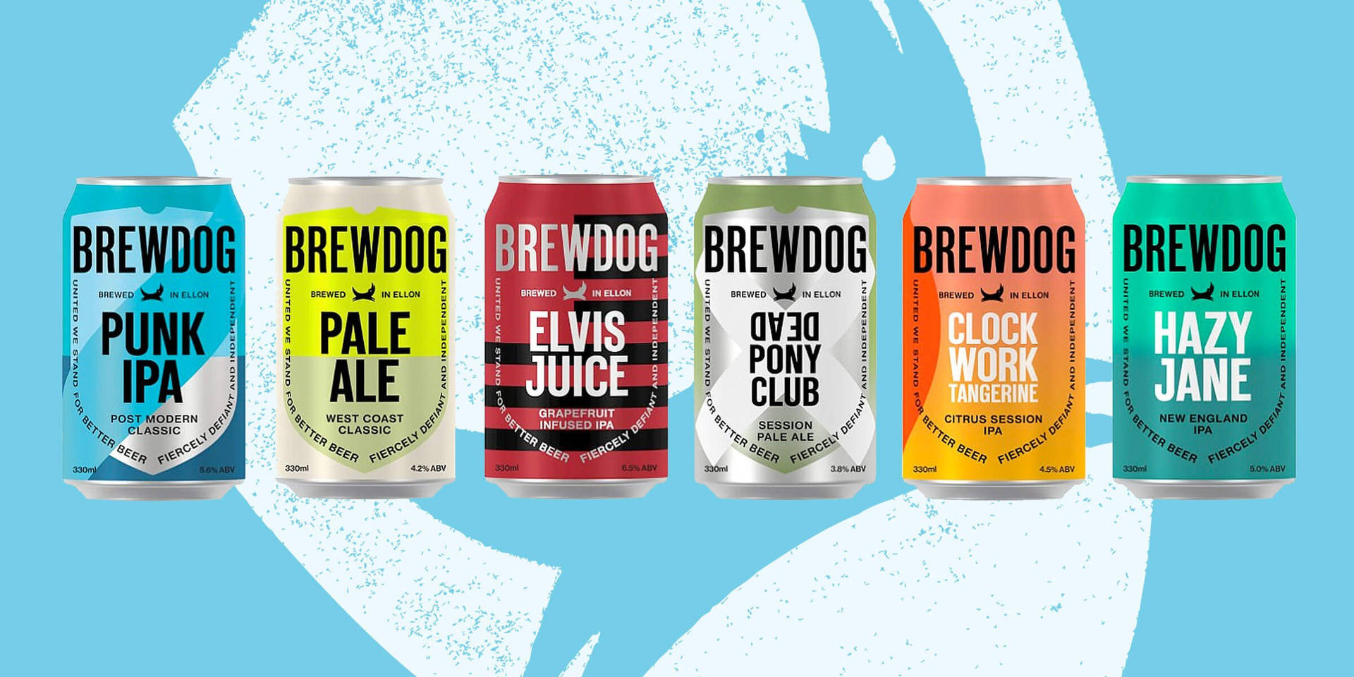Brewdog Different Beer Cans Picture