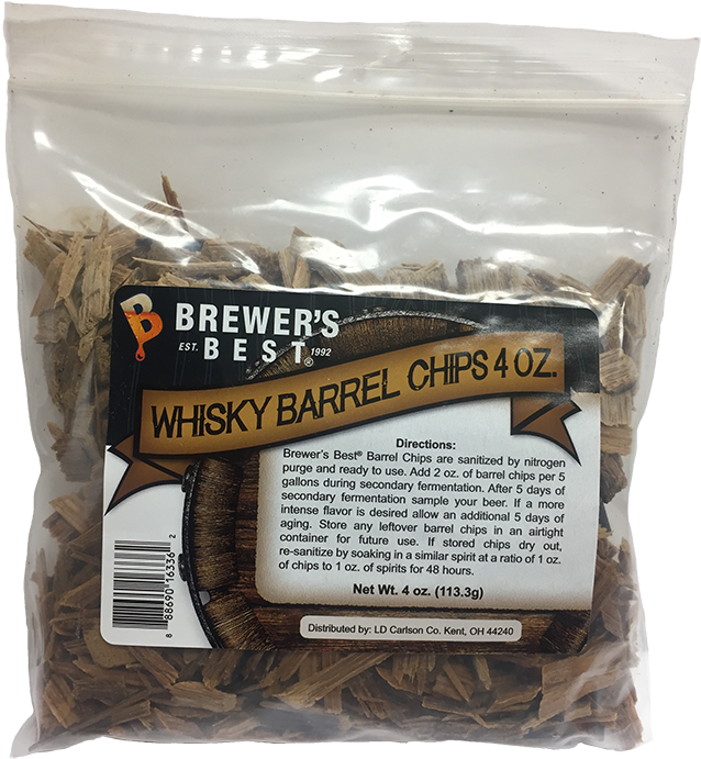 Brewers Best Whisky Barrel Chips Packaging PNG