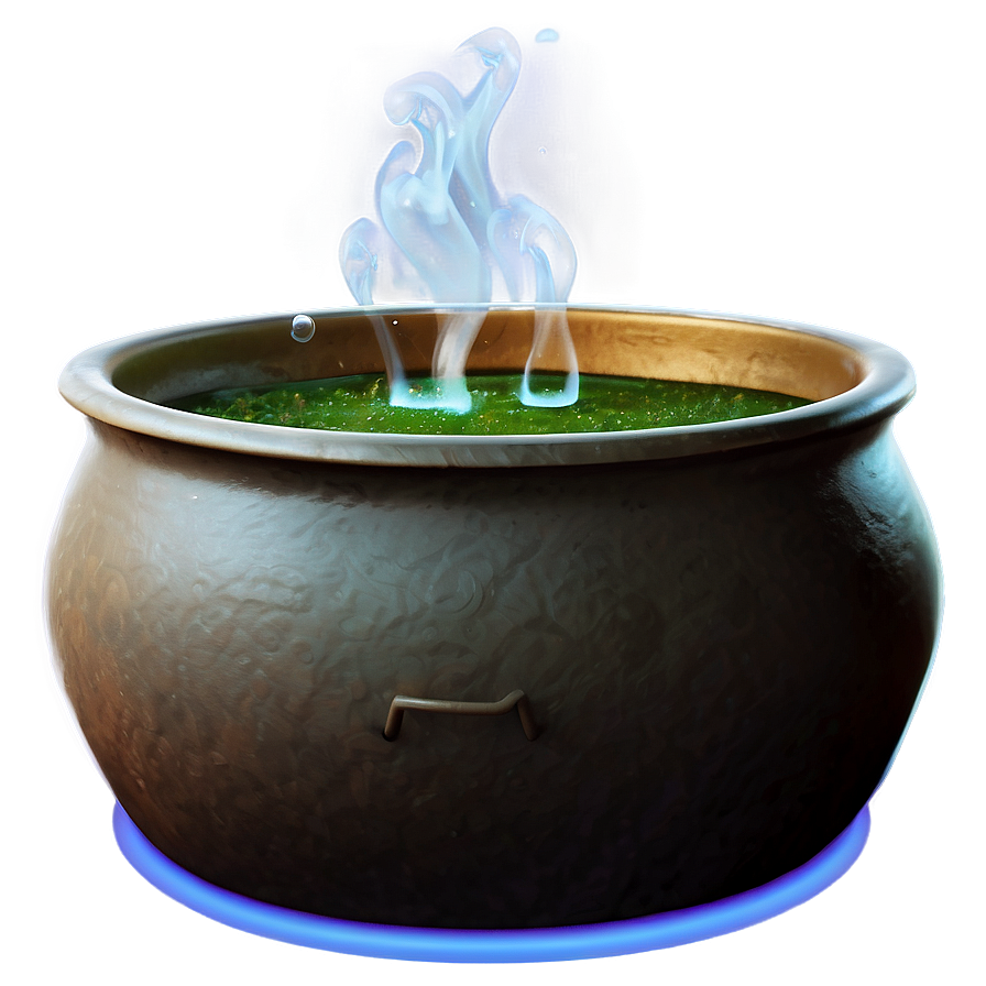 Brewing Magic Cauldron Png Bkr PNG