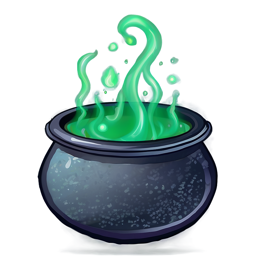 Brewing Magic Cauldron Png Jmm PNG