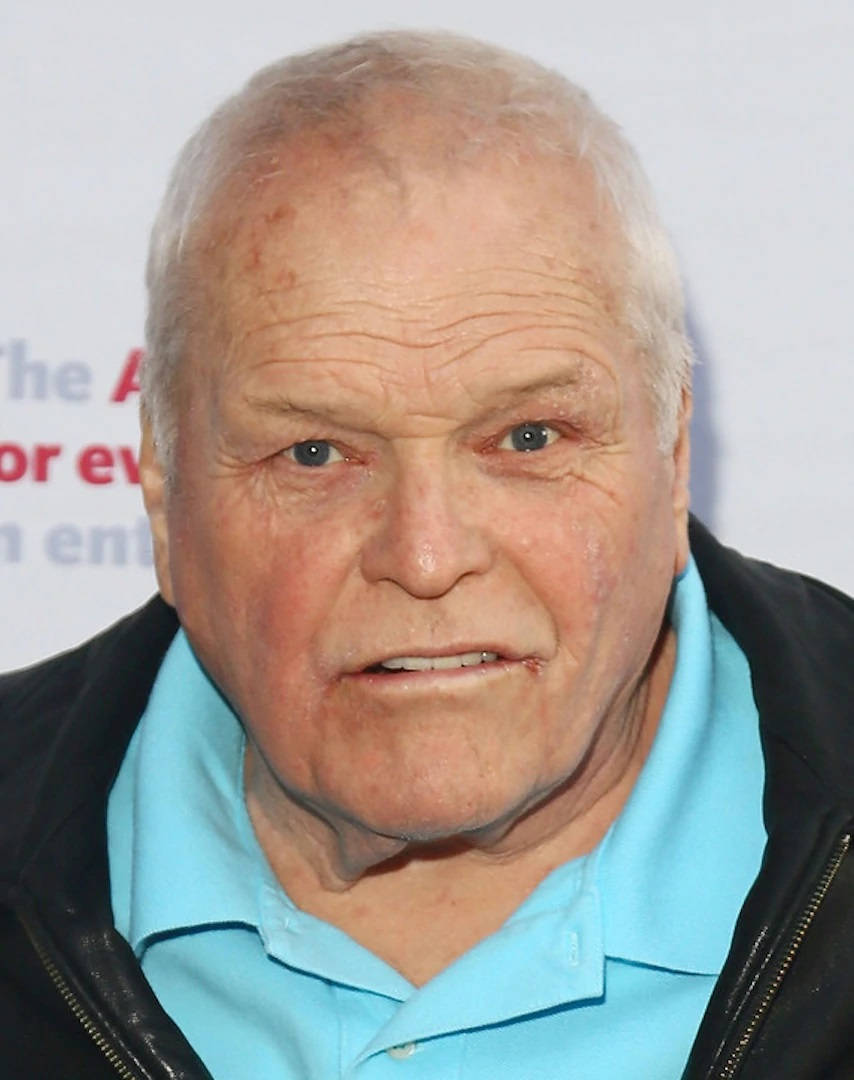 Brian Dennehy Black And Blue Outfit Picture