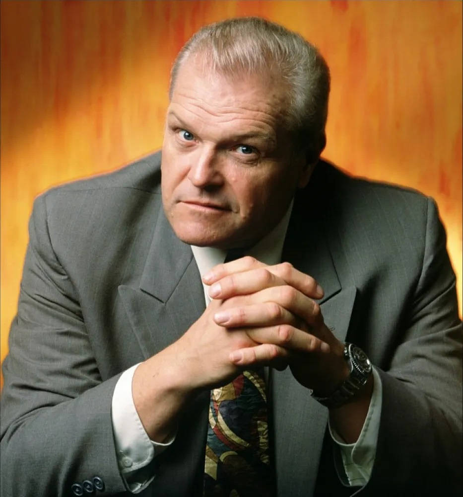 Brian Dennehy Gray Suit Wallpaper