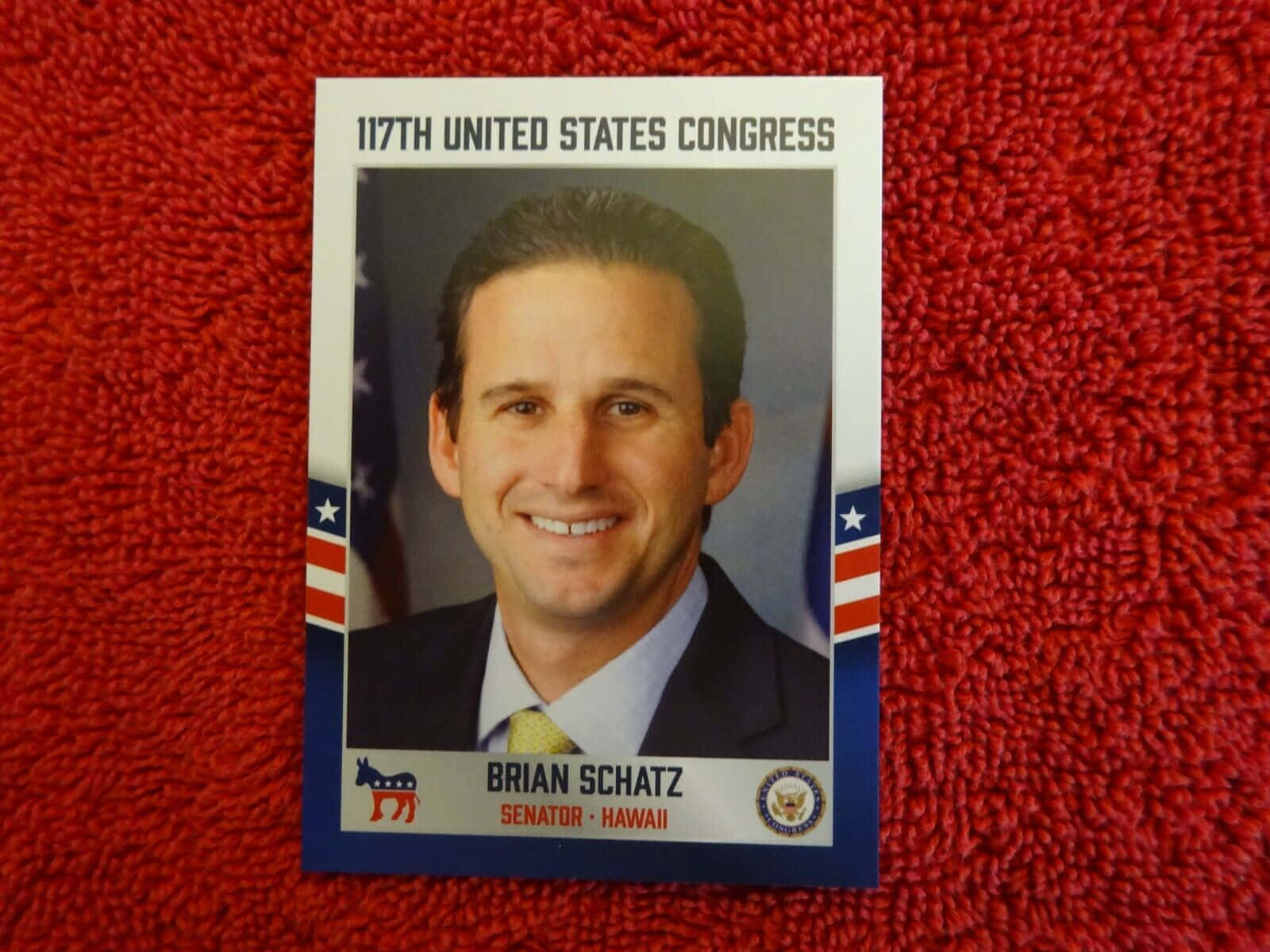 Brian Schatz Congress Card Wallpaper
