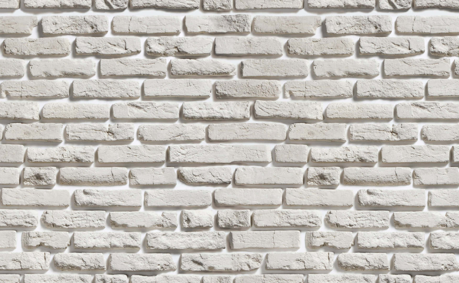 A White Brick Wall With White Bricks