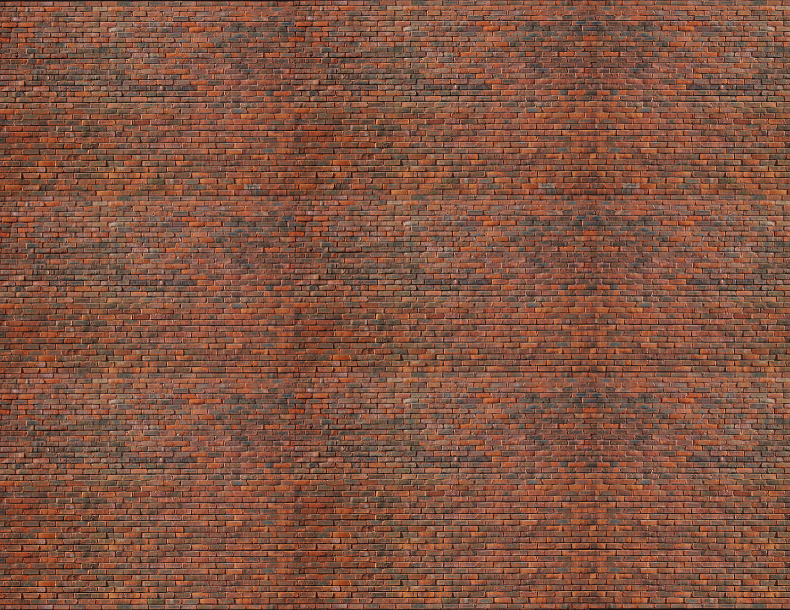 A Brick Wall With Red Bricks