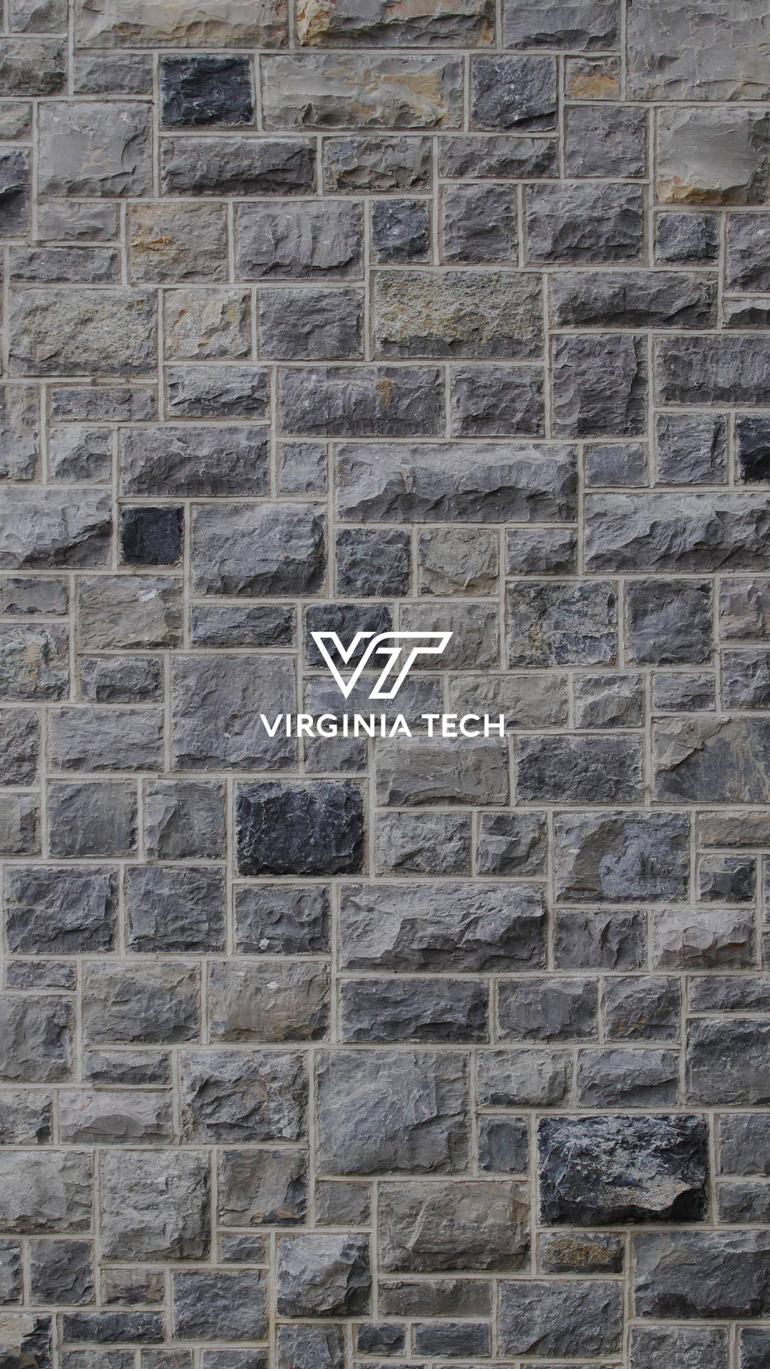 Brick Wall Virginia Tech Wallpaper