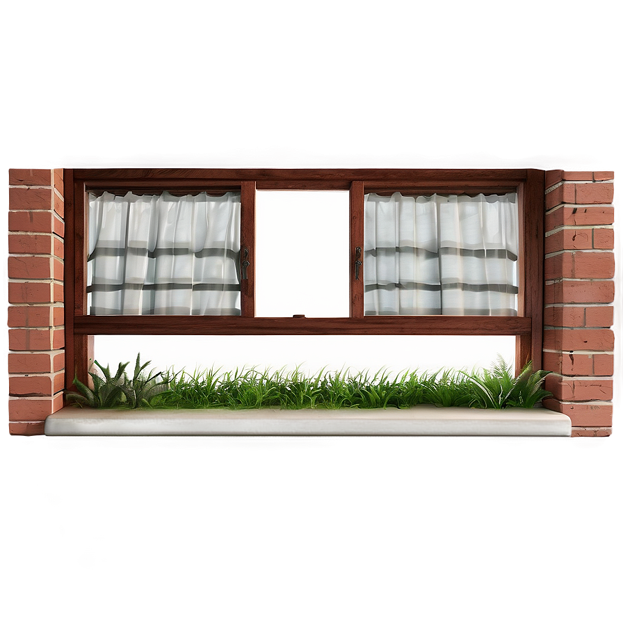 Brick Window Sill Png 05062024 PNG