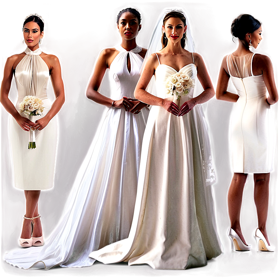 Bridal Gowns And Accessories Png Odi PNG