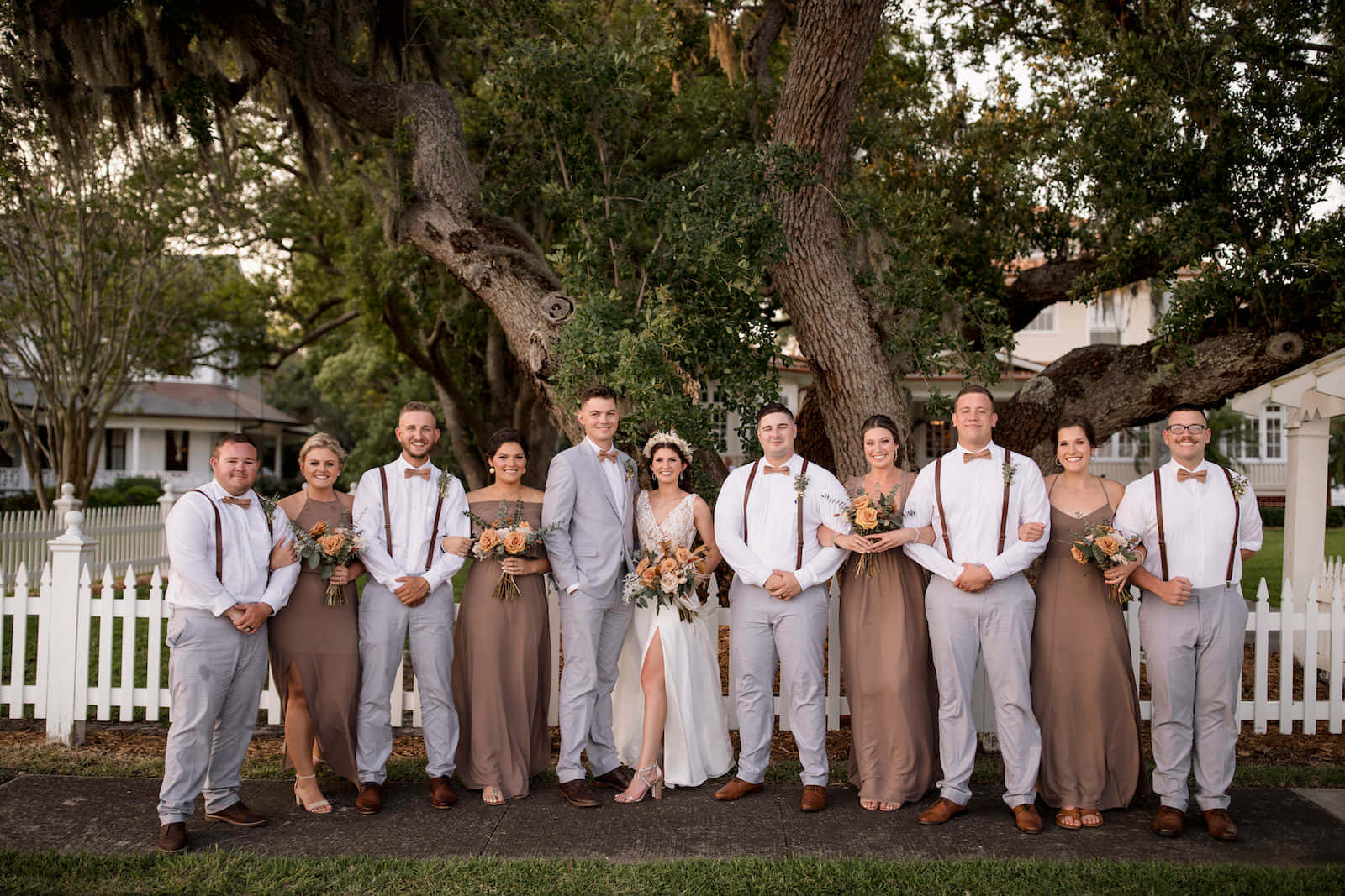Formal Bridal Party Pictures