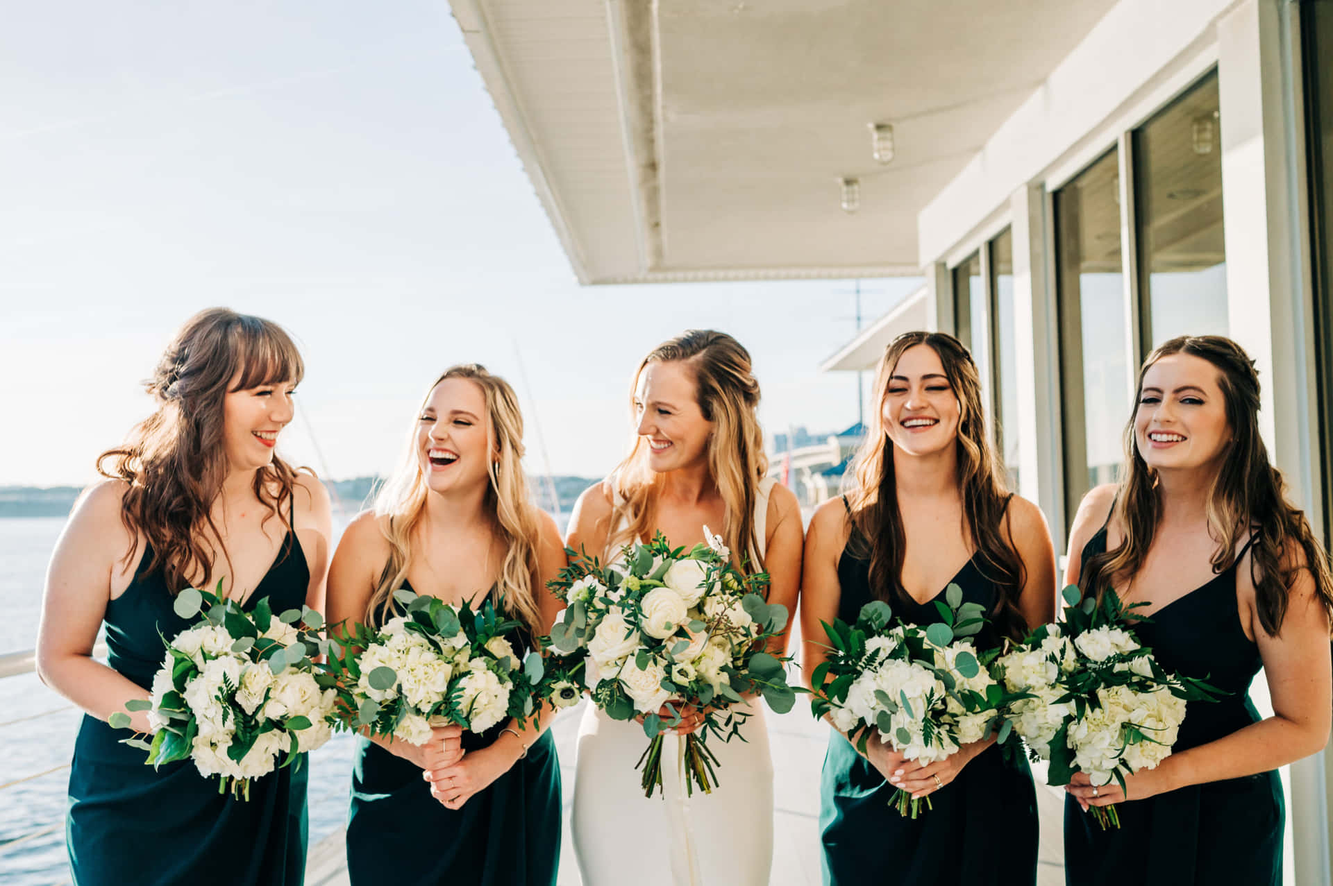 Yacht Bridal Party Pictures