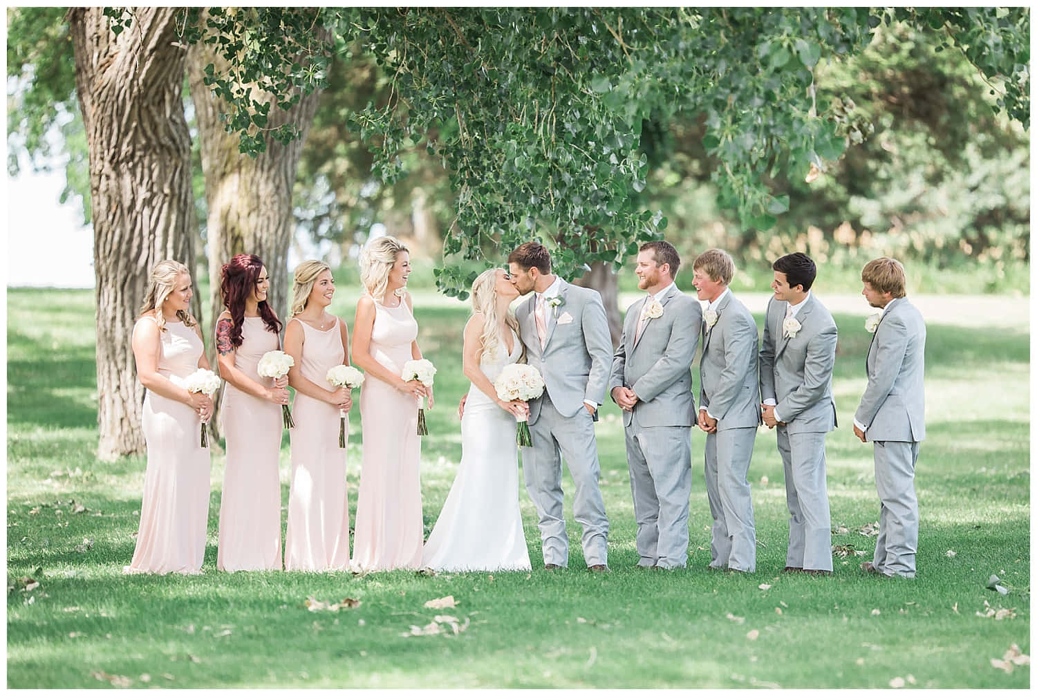 Garden Bridal Party Pictures