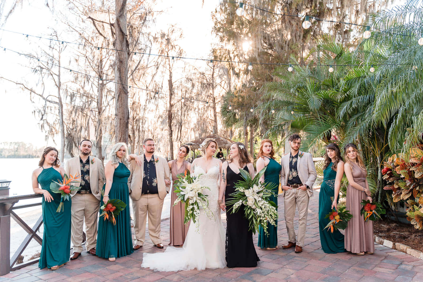 Outdoor Bridal Party Pictures
