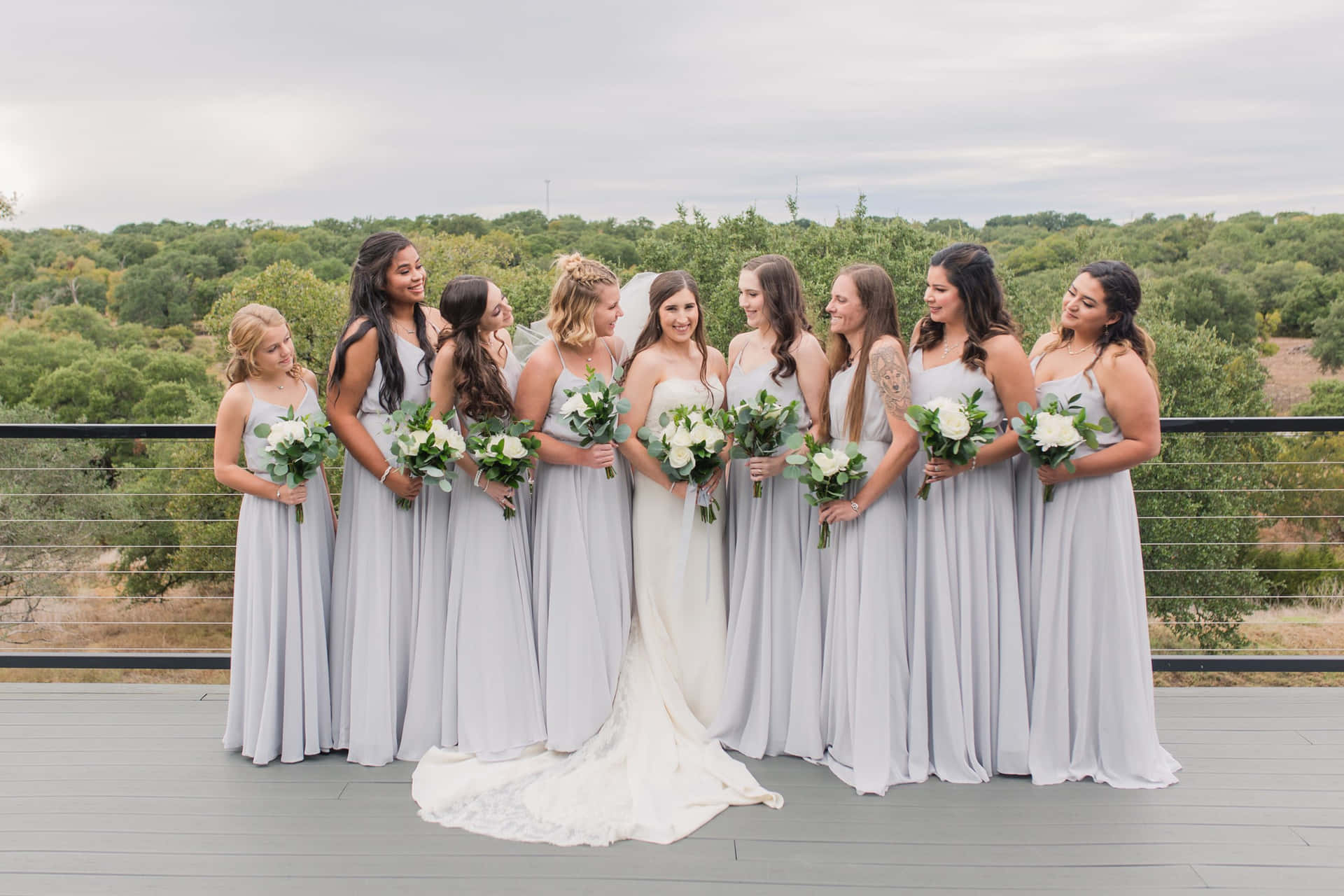 Penthouse Bridal Party Pictures