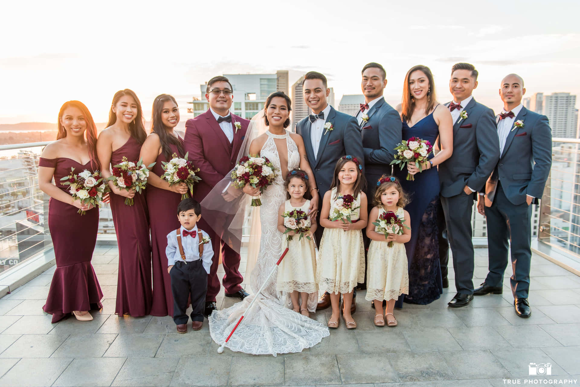 Bridal Party Family Pictures