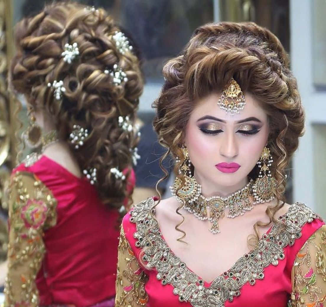Beautiful Bridal Make Up Picture