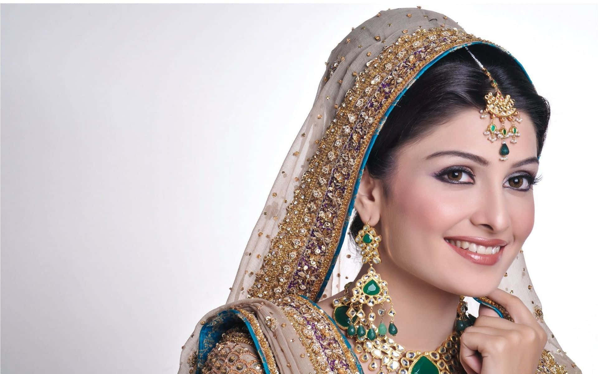 Pakistani Bride In Traditional Bridal Wear