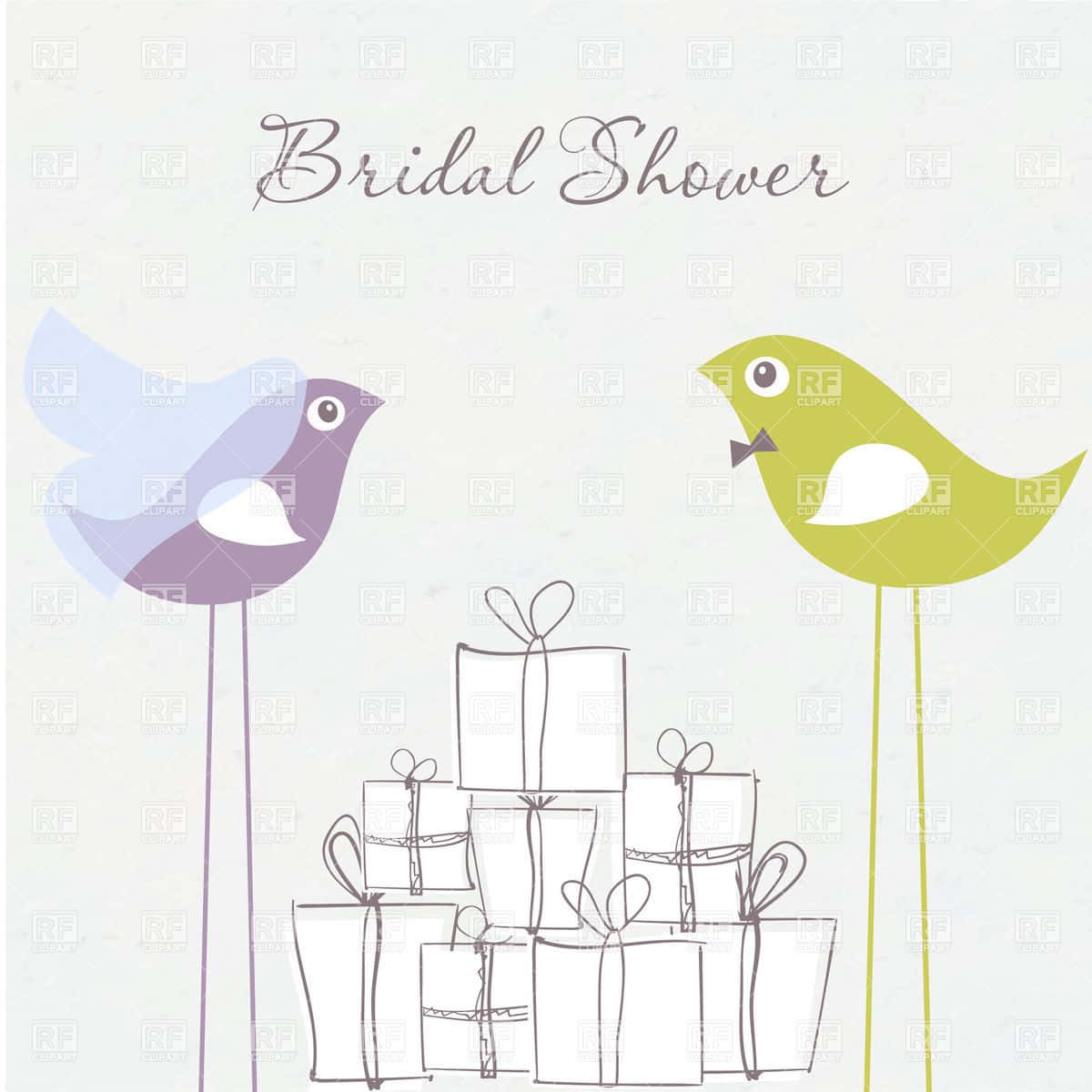 clip art bridal shower