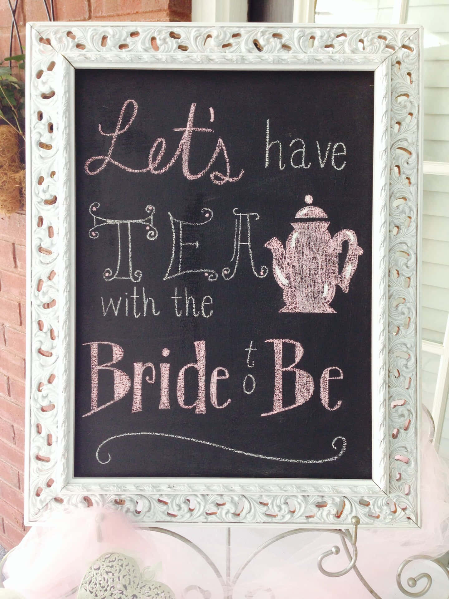 Bride To Be Frame Bridal Shower Picture