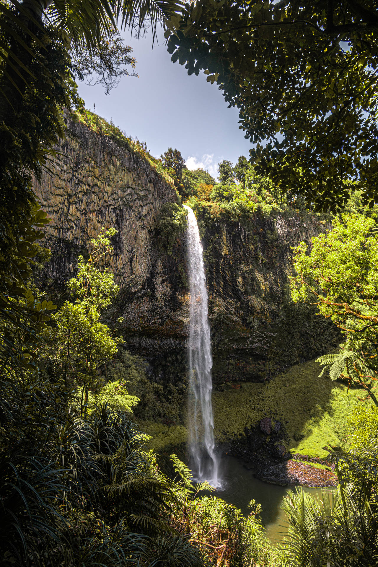 Bridal Veil Waterfall New Zealand