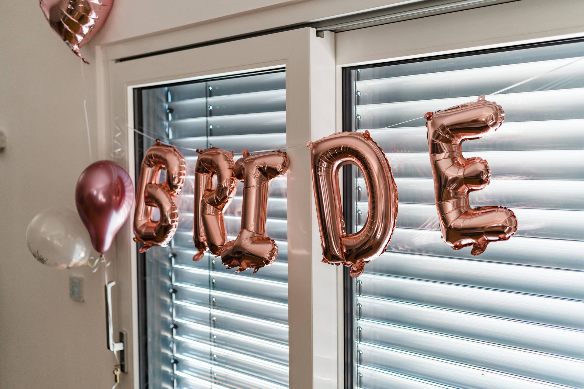 Bride Balloons At Bachelorette Party