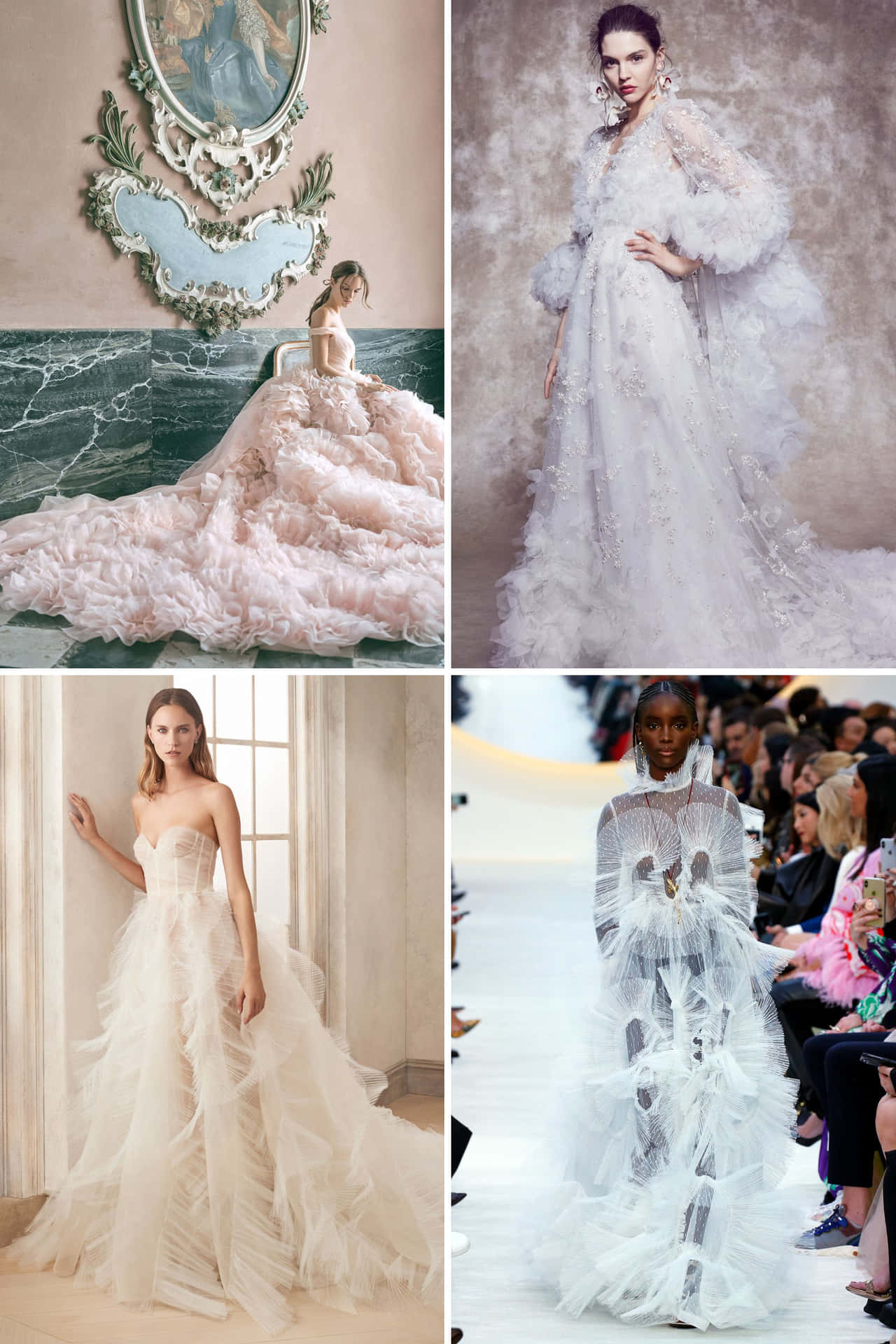 Timeless Elegant Bridal Gown Wallpaper