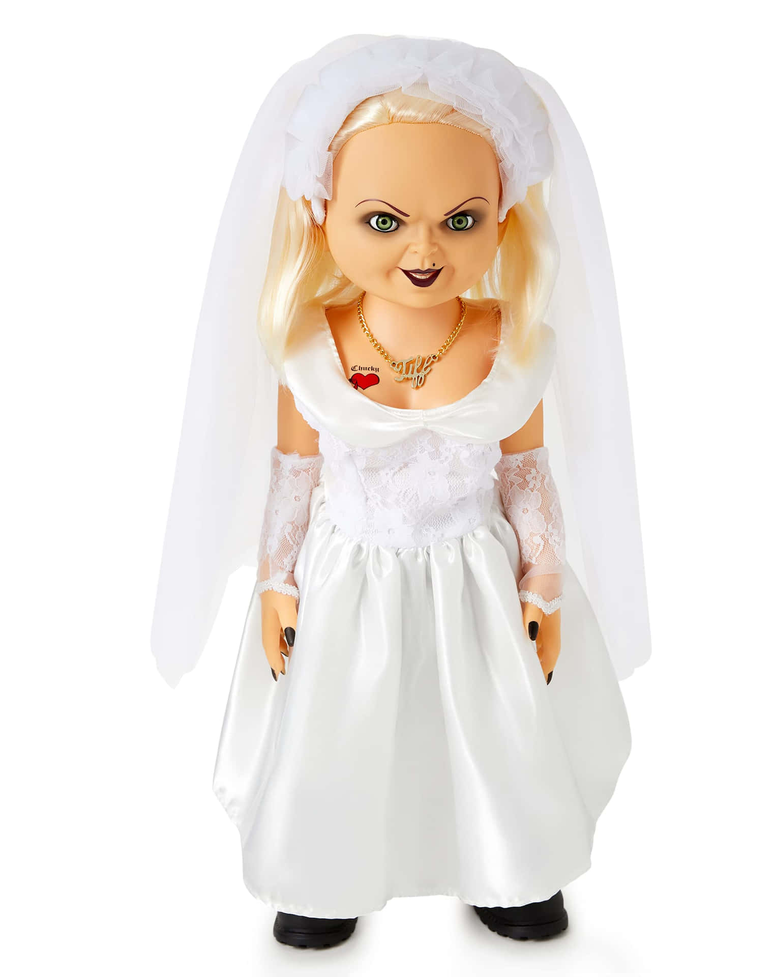 Poupée De La Mariée De Chucky En Robe De Mariée Fond d'écran