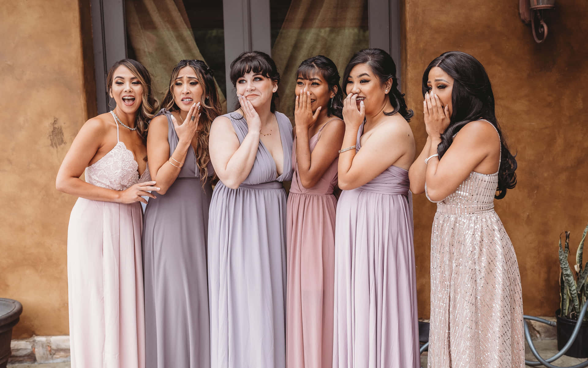 Six Bridesmaids Reactions Picture