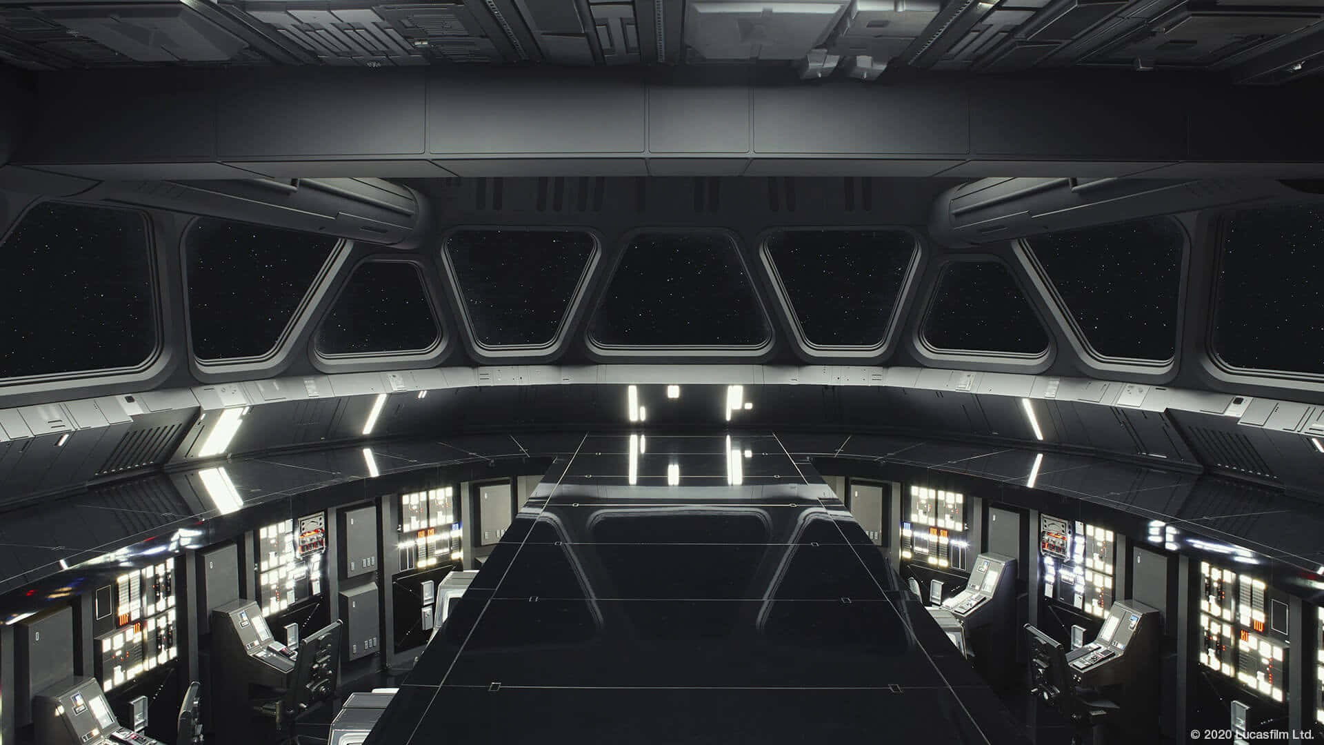Bridge Inside Imperial Star Destroyer Wallpaper