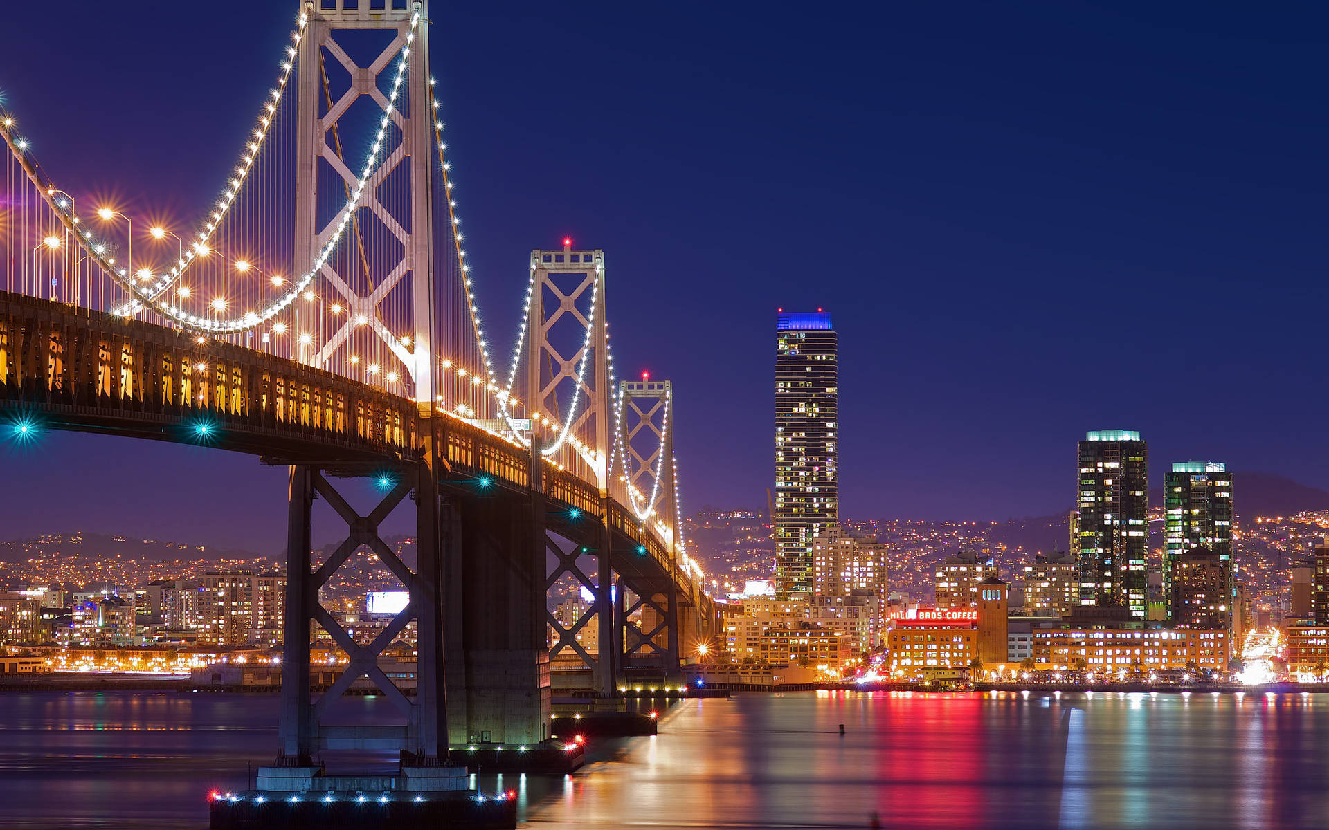 Bridge Piers San Francisco Photography Wallpaper