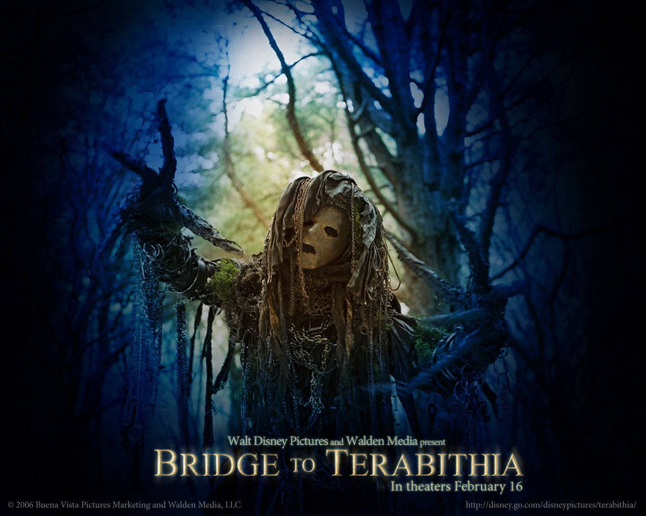 Broen Til Terabithia Den Mørke Mester Wallpaper