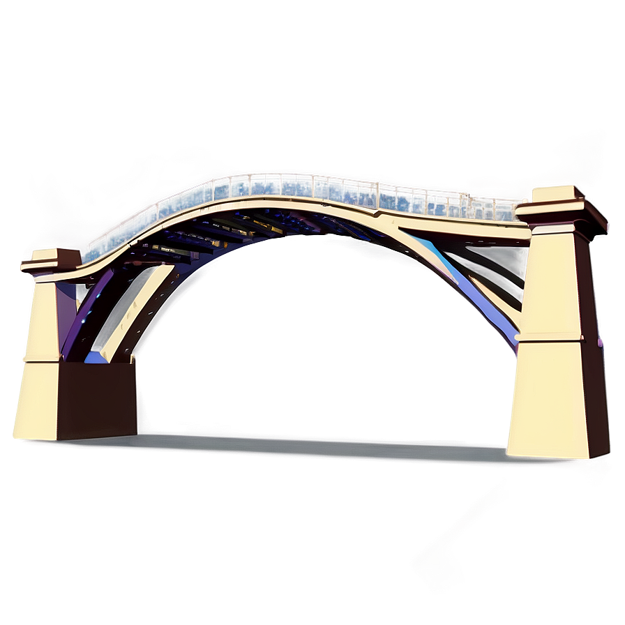 Bridge Under Starry Night Png Rvm PNG