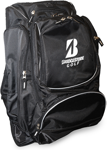 Download Bridgestone Golf Backpack Black | Wallpapers.com