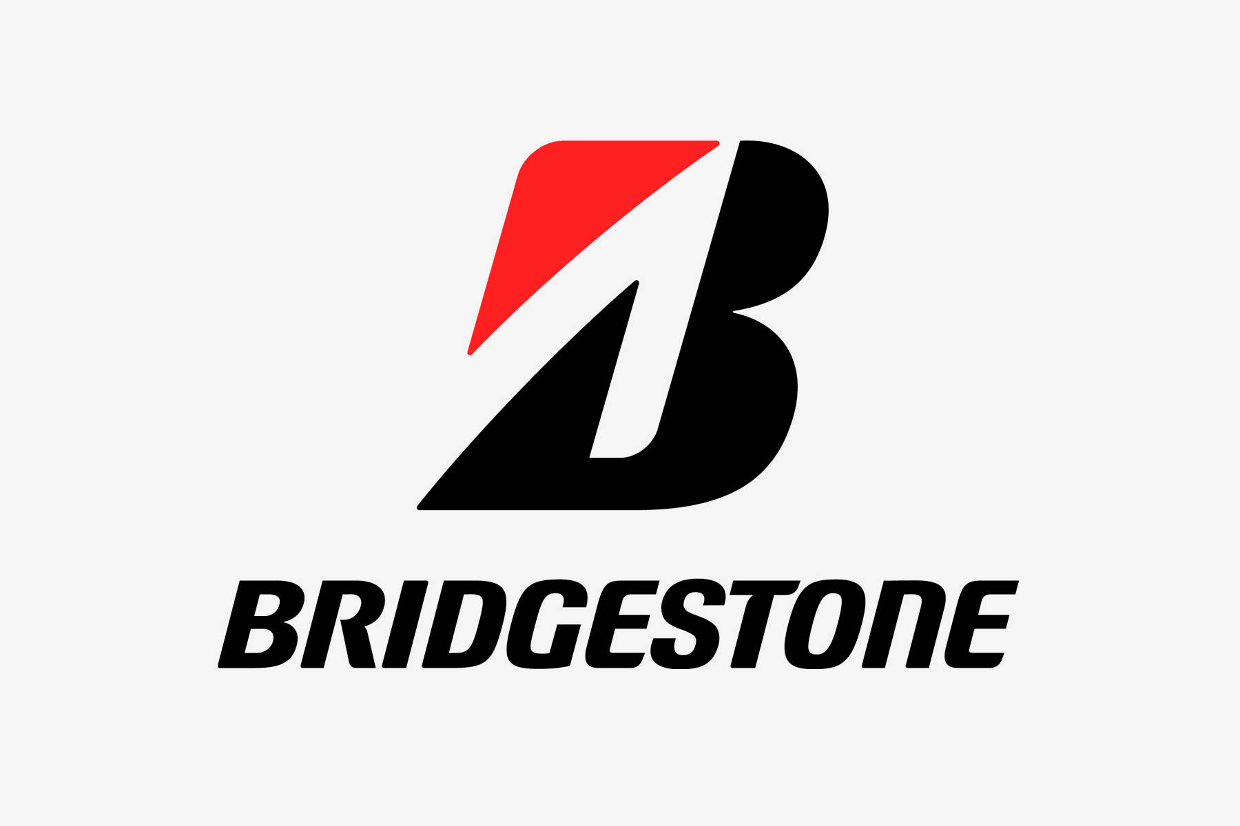 Bridgestonerot Schwarz Logo Wallpaper