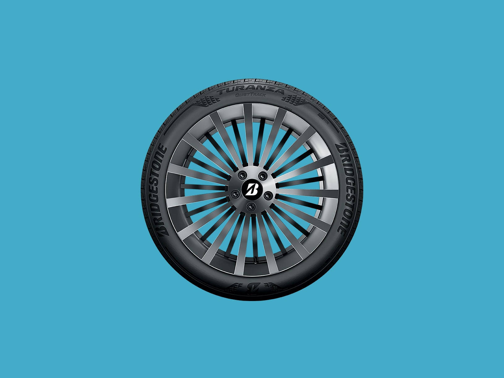 High quality image of Bridgestone Turanza QuietTrack Tire Wallpaper