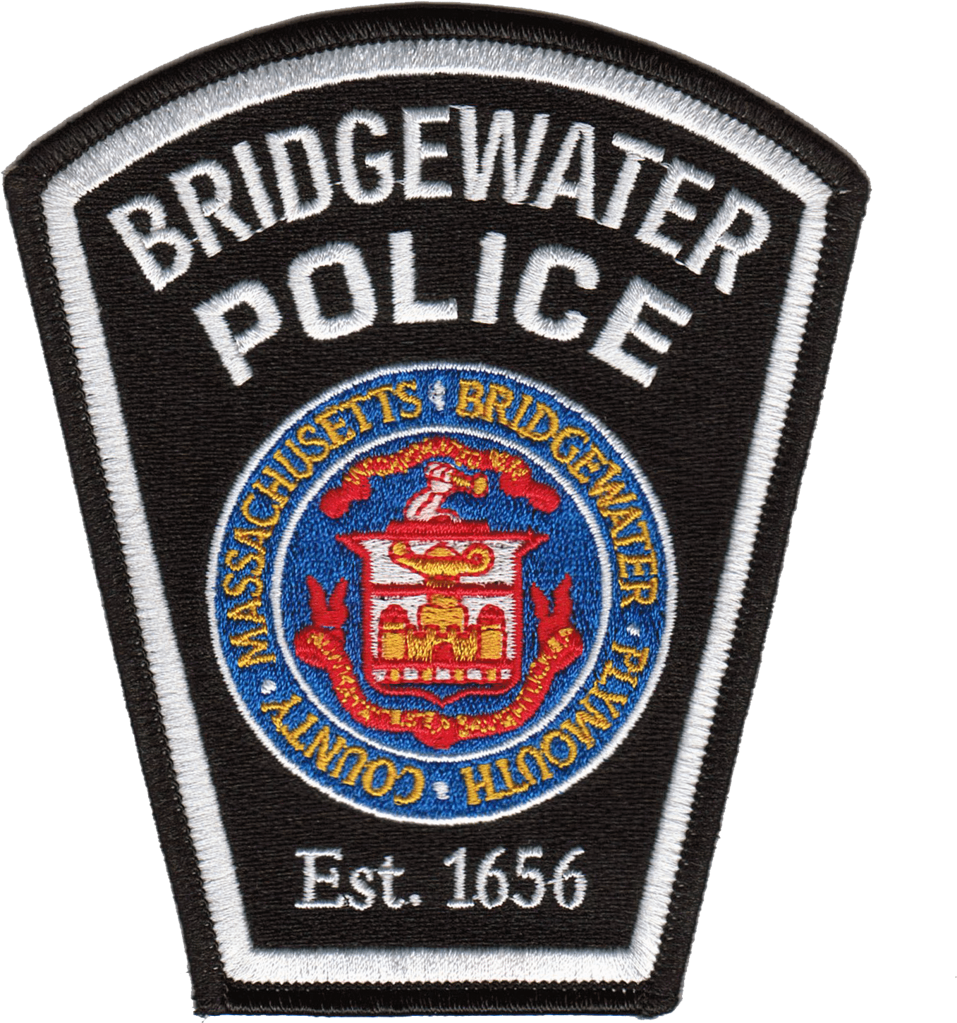 Bridgewater Police Department Patch Massachusetts PNG