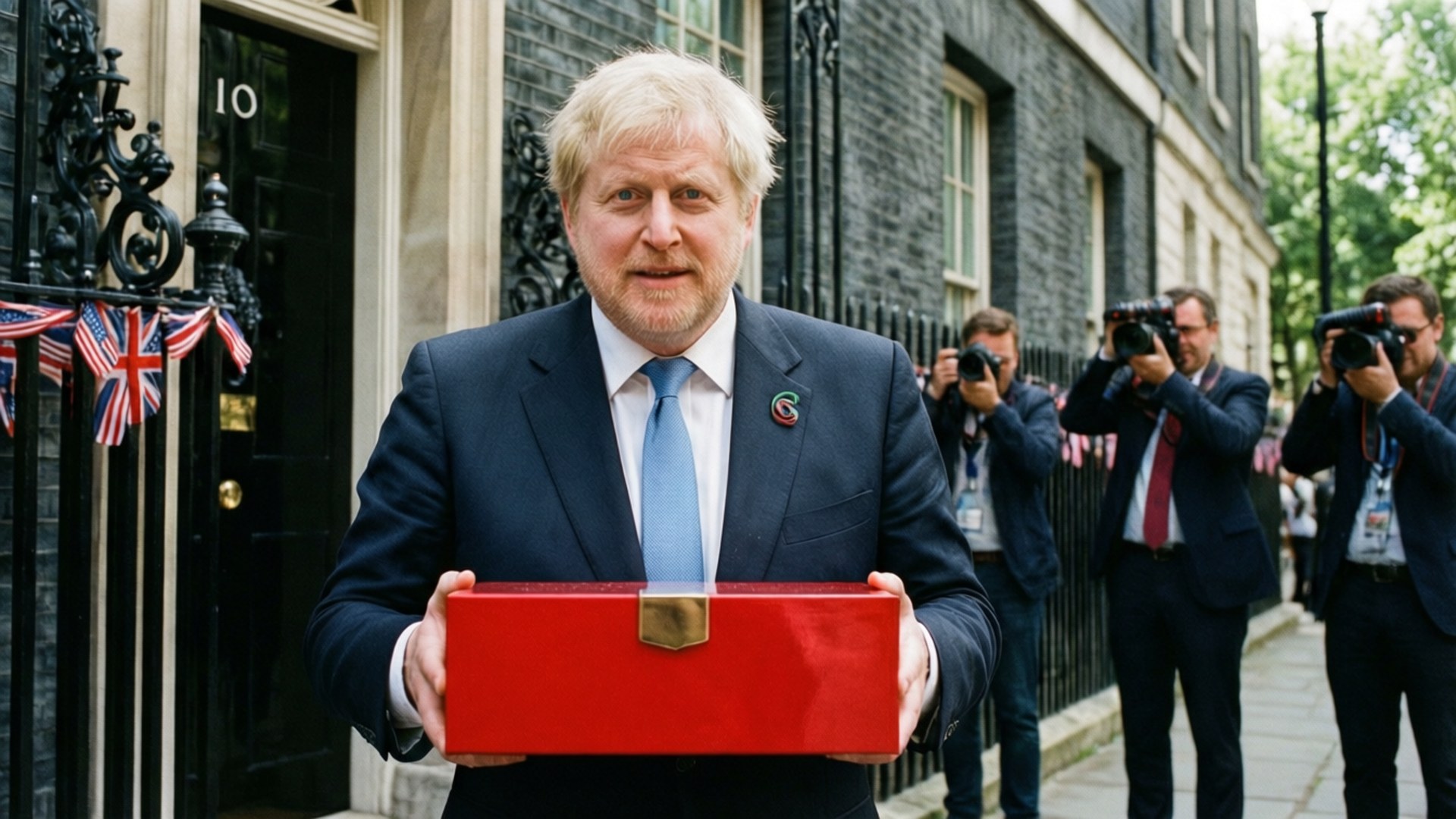Boris con valigetta Sfondi