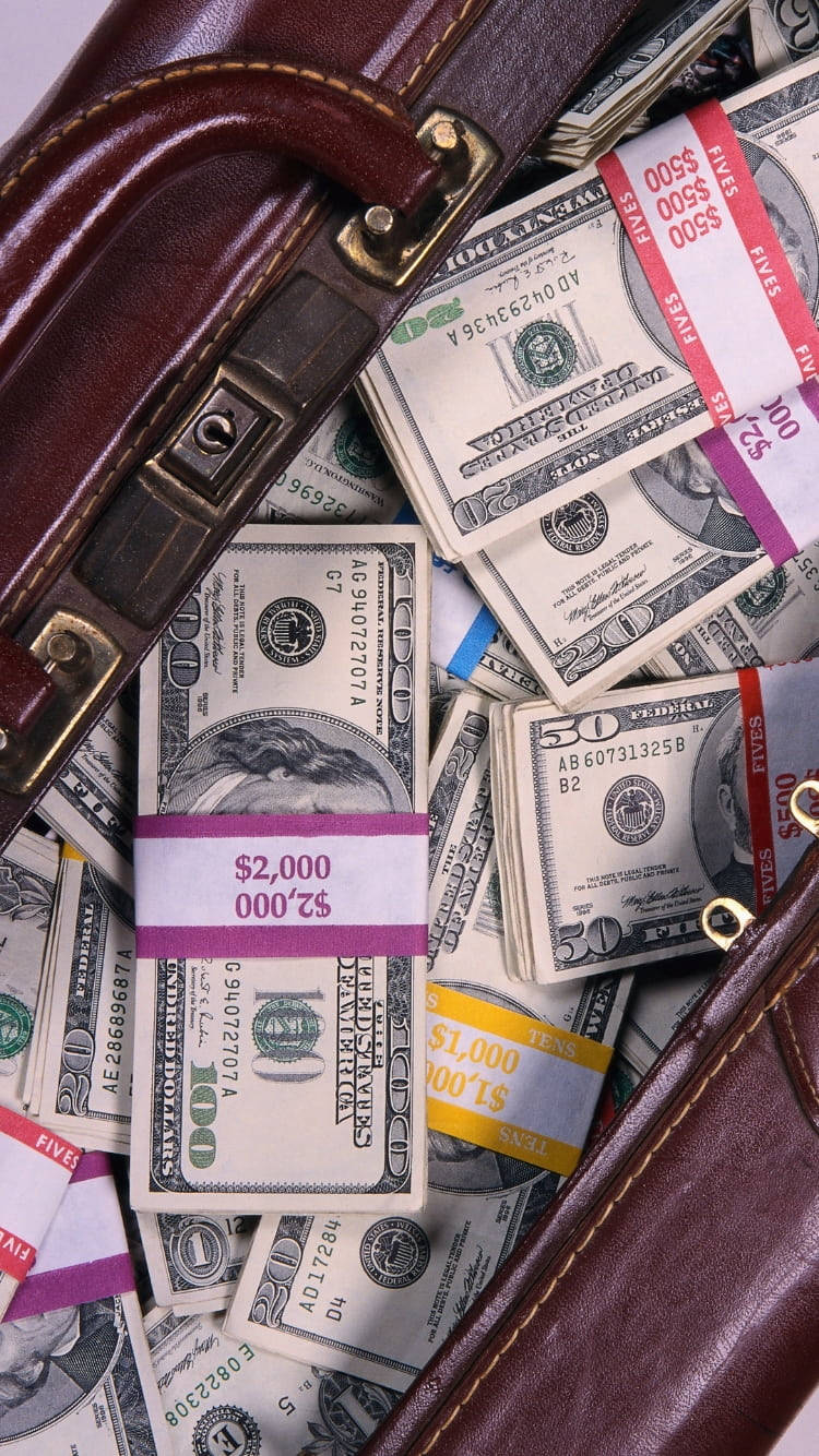 Briefcase Of Money Iphone Wallpaper