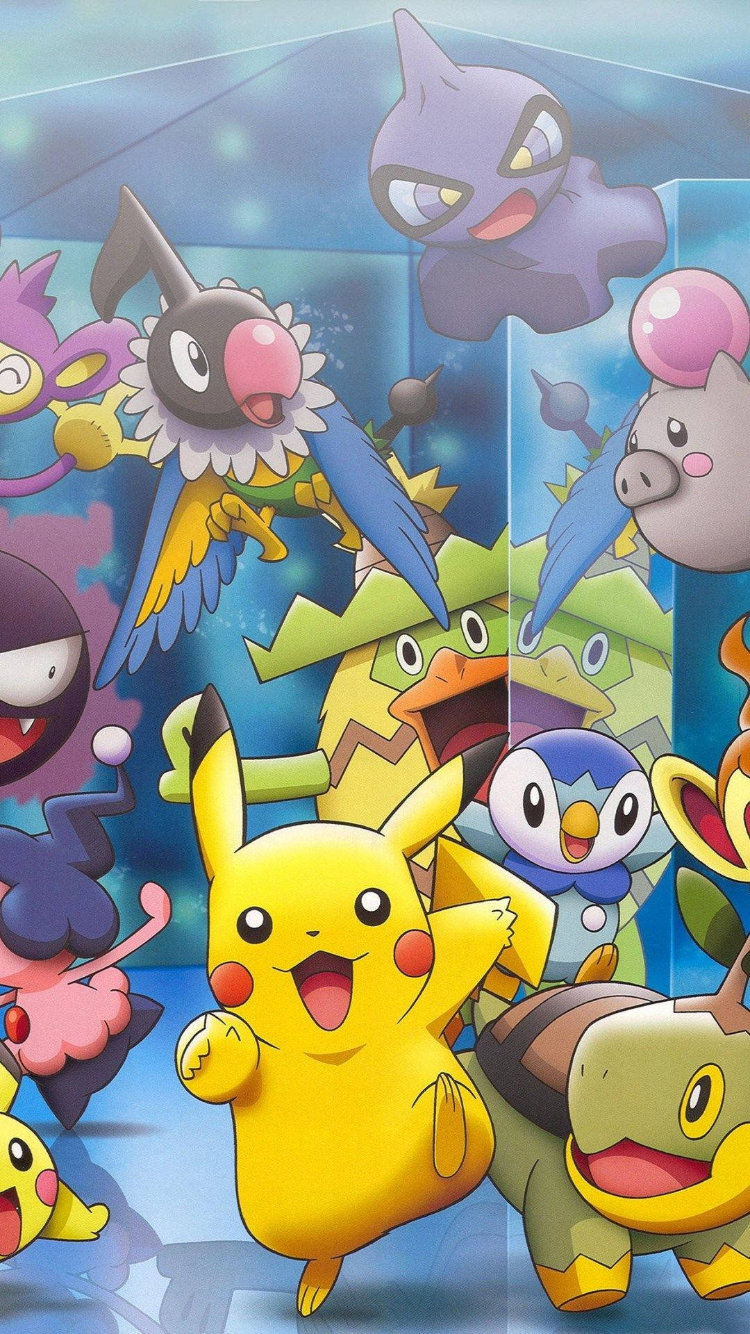 Bright And Adorable Pokemon Iphone Wallpaper Wallpaper