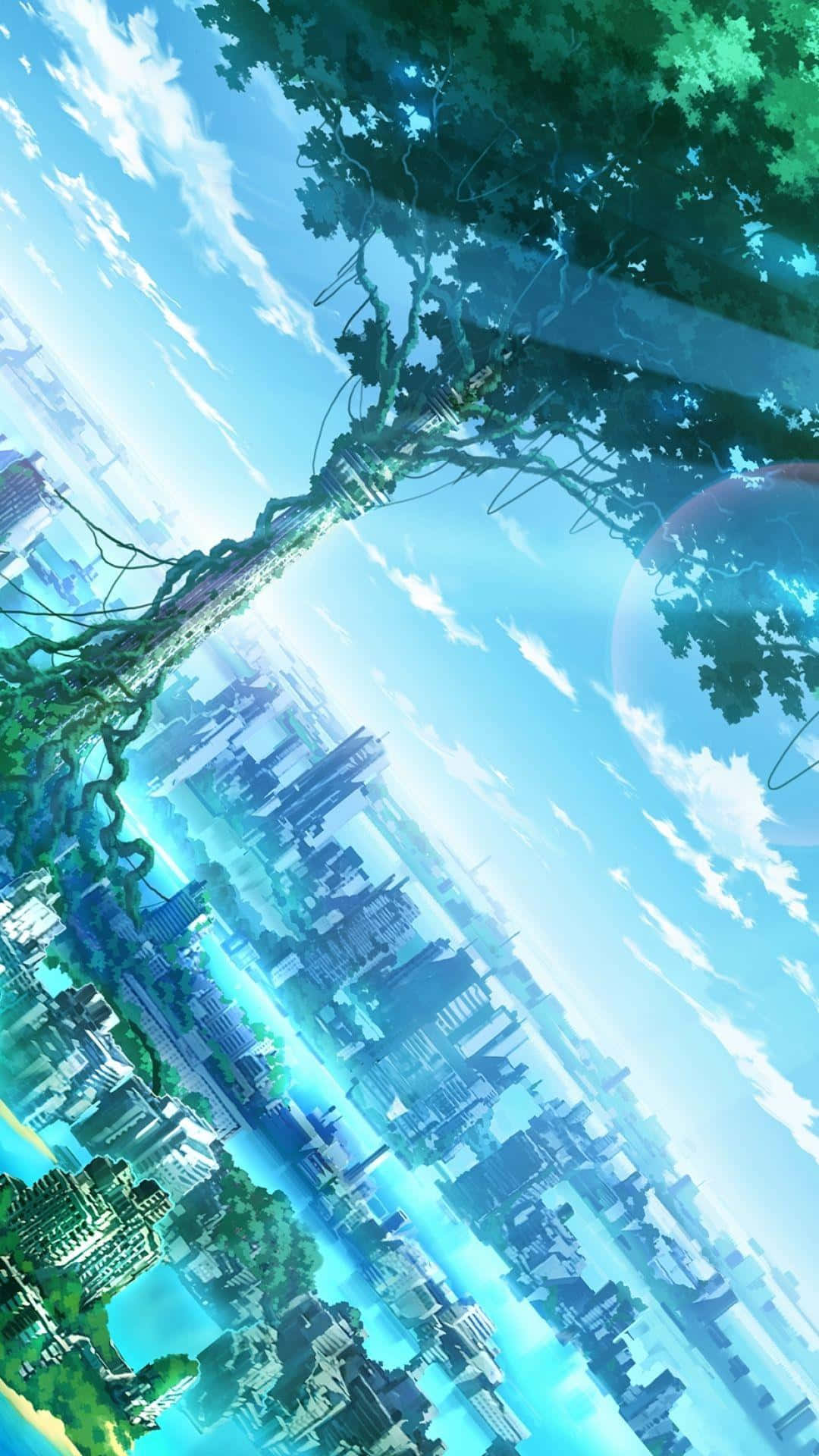 Bright Anime Tokyo Skytree Wallpaper