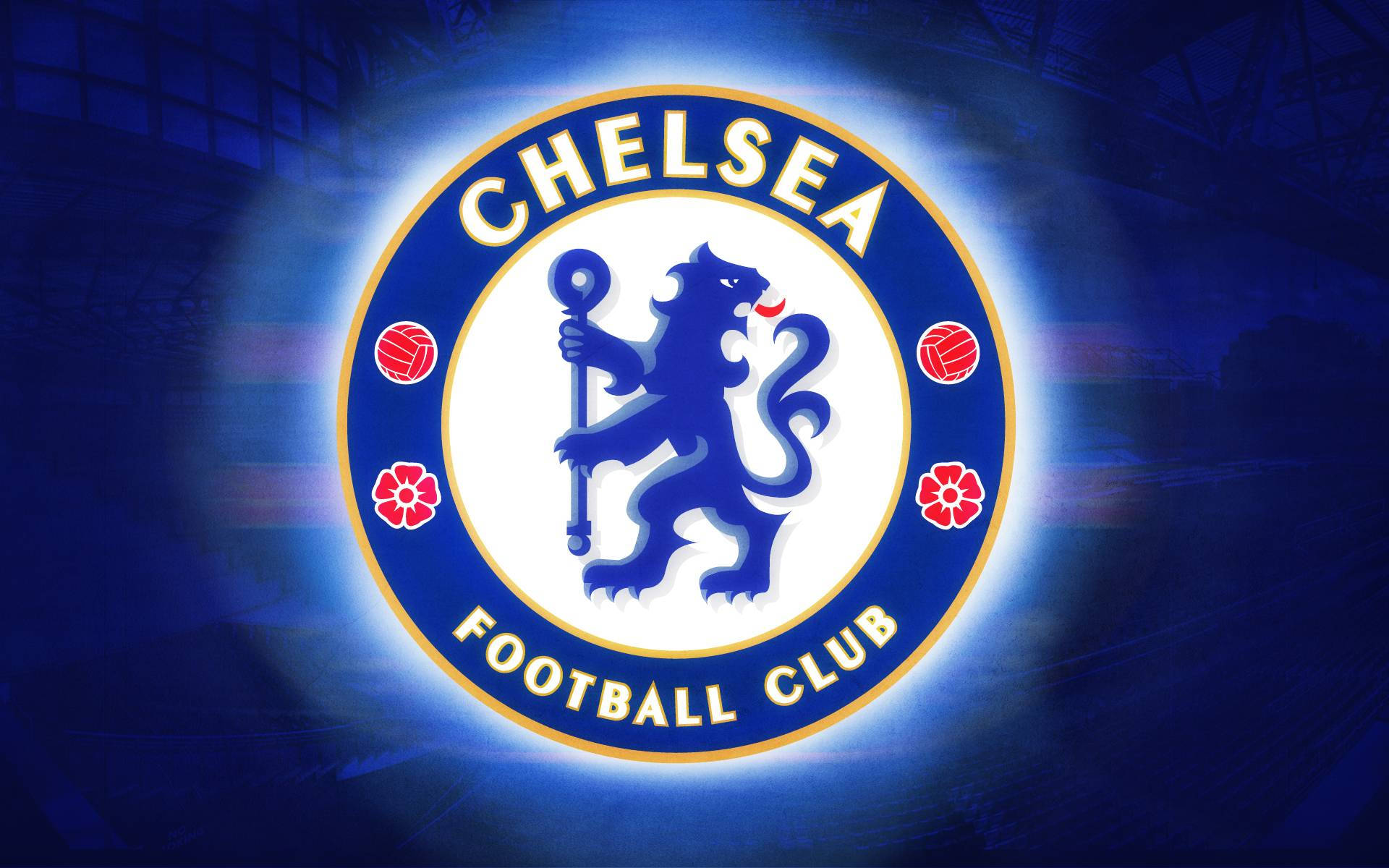 Bright Chelsea Fc Logo Wallpaper