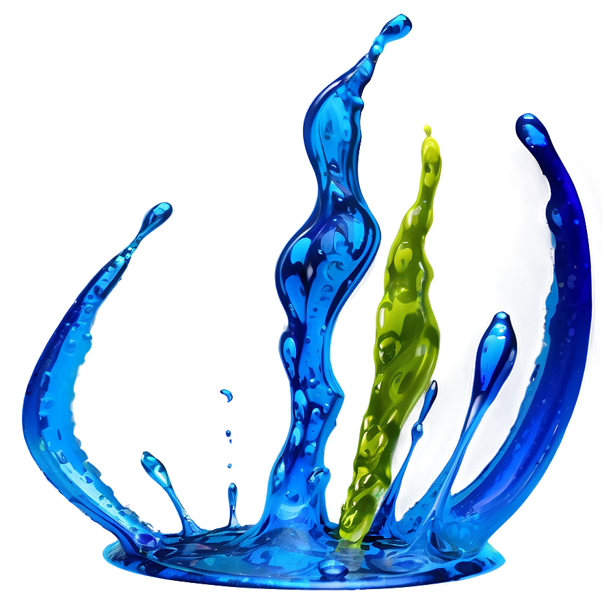 Bright Color Splash Png Efd PNG