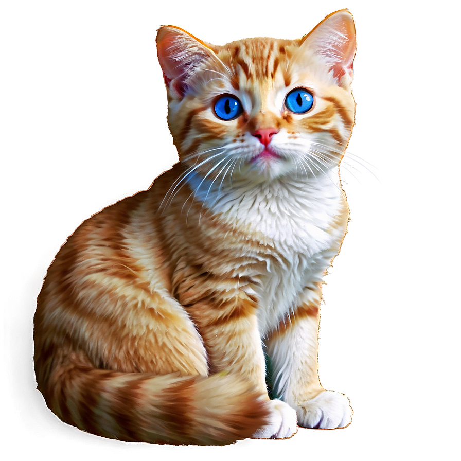 Bright-eyed Kitty Png Qxu PNG