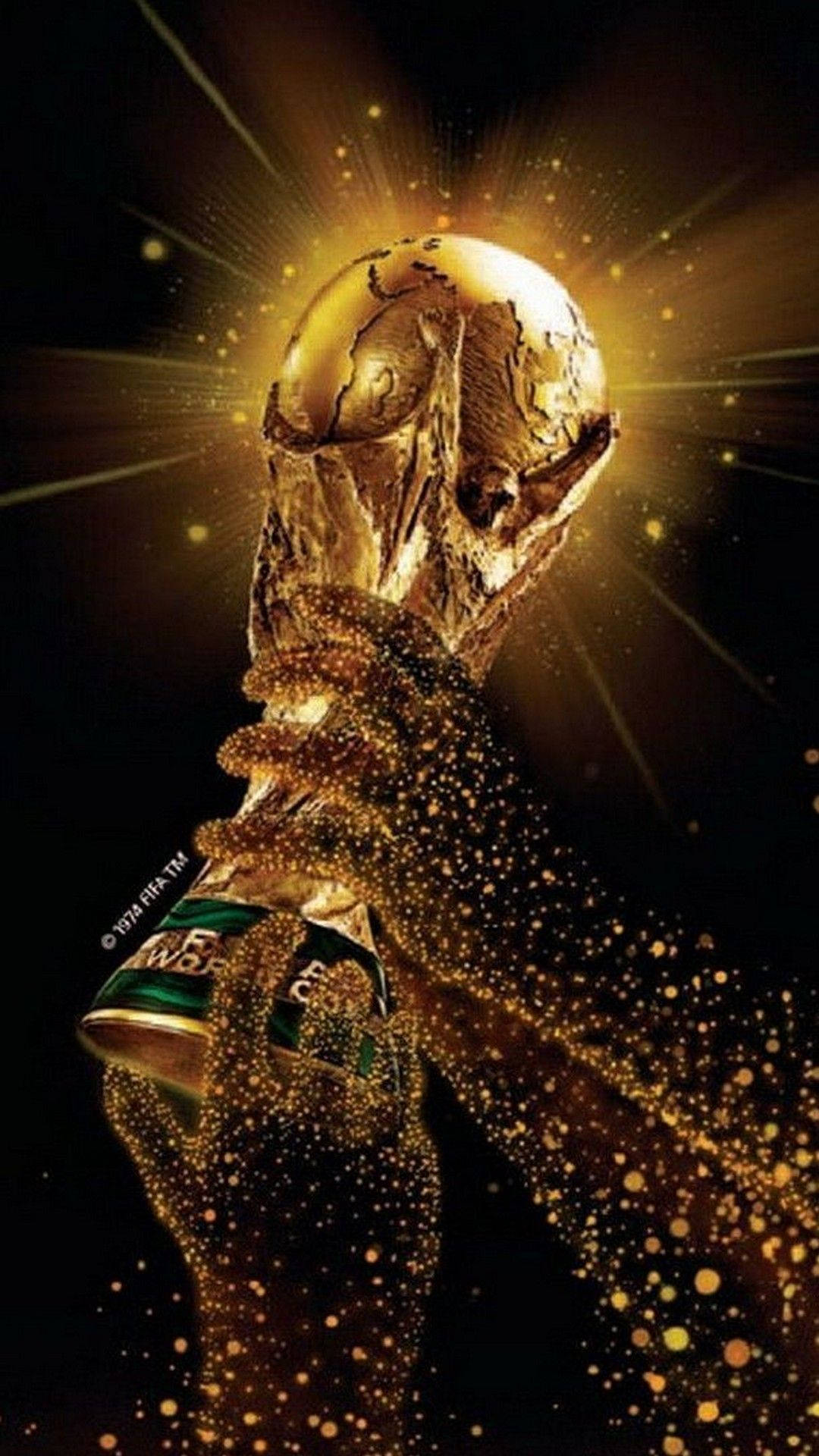 Bright Golden Trophy World Cup 2019